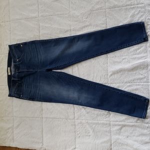 Madewell Size 32, 10" High Rise Skinny Jeans